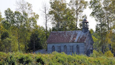L'ancienne église de Hunter's point