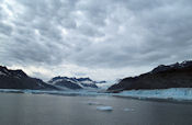 Les glaciers ont fortement régressés au cours des 100 dernières années.