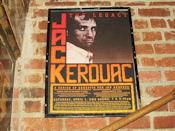 Jack Kerouac, poete et écrivain de la "beat generation".
