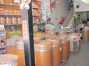 Boutique de graines et de racines dans China Town.