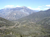 Le versant Est de la Sierra est plus aride.