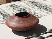 Les poteries sont souvent très finement décorées.
