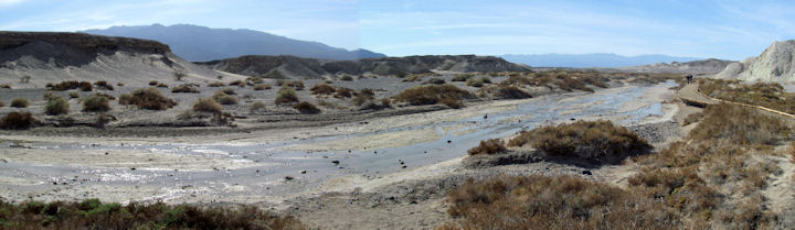 Salt Creek, un ruisseau 2,5 fois plus salé que l'océan.