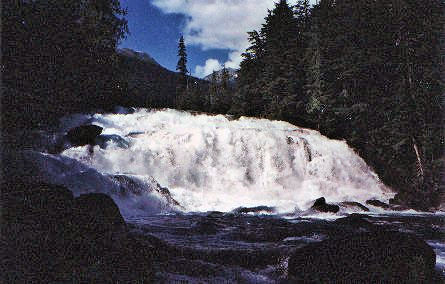 Isaak lake falls